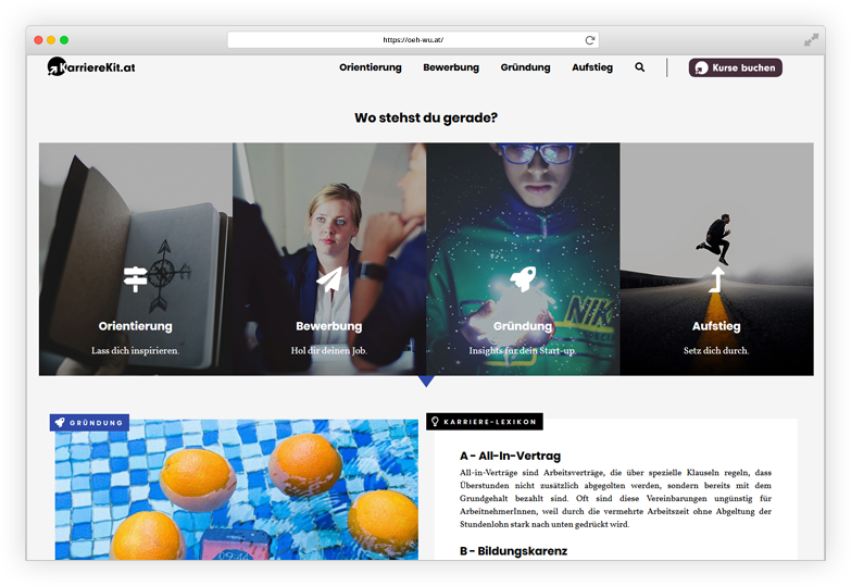 Website karrierekit.at